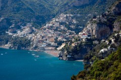 Positano, Amalfikysten, Sør-Italia, Italia