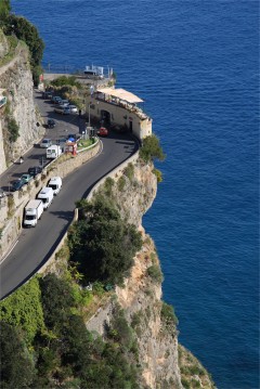 Praiano, Amalfikysten, Sør-Italia, Italia