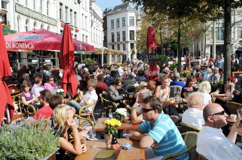 Grote Markt, Antwerpen, Flandern, Belgia