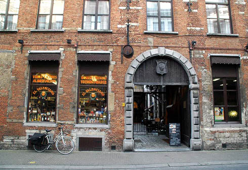 Zirkstraat, renessanse, Grote Markt, Antwerpen, Flandern, Belgia