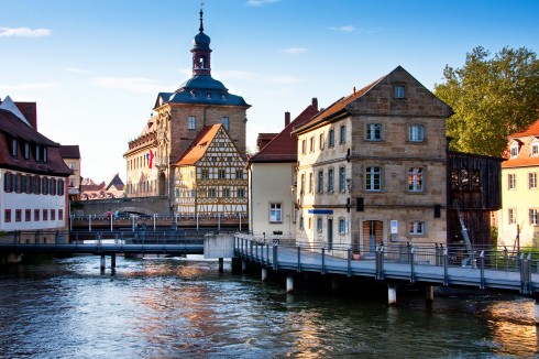 Altes Rathaus, Bamberg, Sør-Tyskland, Tyskland