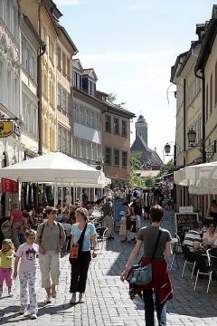 Altstadt, Bamberg, Sør-Tyskland, Tyskland