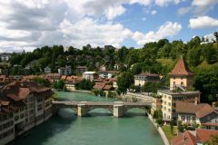 Untertorbrücke, Felsenburgtor, Altstadt, Bern, Nord-Sveits, Sveits