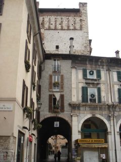 Torre di Porta Brusciata, Brescia, Lombardia, Nord-Italia, Italia