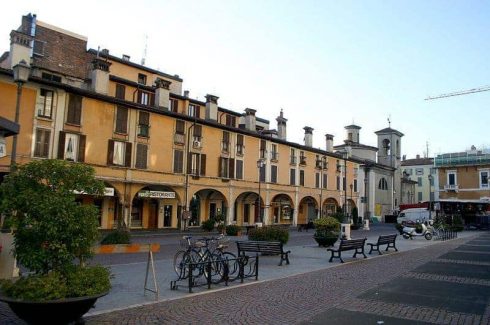 Piazza Mercato, Brescia, Lombardia, Nord-Italia, Italia