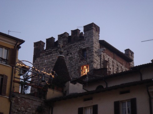 Torre Porta Bruciata, Brescia, Lombardia, Nord-Italia, Italia