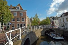 Kanal, Delft, Zuid-Holland, Sør-Nederland, Nederland