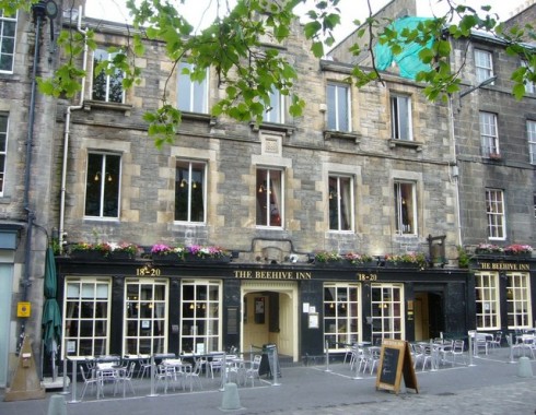 The Beehive Inn, Edinburgh, Skottland, Storbritannia