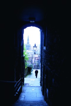 Advocate's Close, Royal Mile, Edinburgh, Skottland, Storbritannia