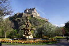 Castle Hill, Edinburgh, Skottland, Storbritannia