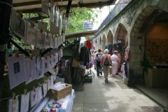 Craft Fair, Princes Street, Edinburgh, Skottland, Storbritannia