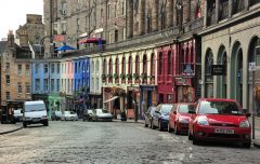 Victoria Street, Edinburgh, Skottland, Storbritannia