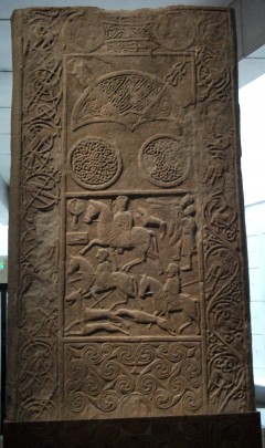 Cadboll Stone, National Museum of Scotland, Edinburgh, Skottland, Storbritannia