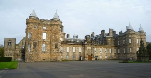 Holyrood Palace, Edinburgh, Skottland, Storbritannia