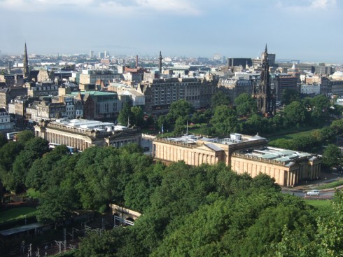 The Mound, Edinburgh, Skottland, Storbritannia