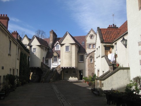 White House Close, Edinburgh, Skottland, Storbritannia