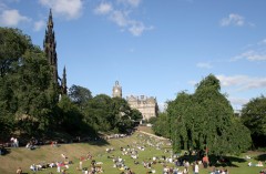 Scott Memorial, Edinburgh, Skottland, Storbritannia