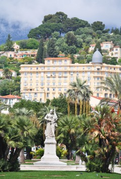 Belle Epoque, arkitektur, Menton, Alpes Maritimes, Provence, Cote d'Azur, Sør-Frankrike, Frankrike