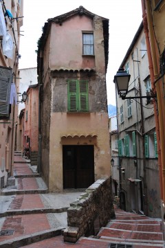 Vieille Ville, Menton, Alpes Maritimes, Provence, Cote d'Azur, Sør-Frankrike, Frankrike