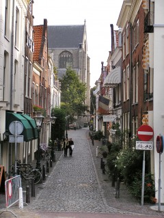 Kloksteeg, Leiden, Zuid-Holland, Sør-Nederland, Nederland