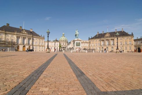 Amalienborg, København, Sjælland, Danmark