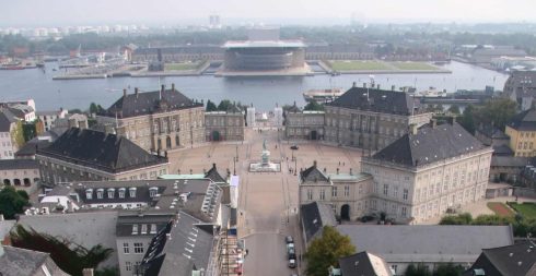 Amalienborg, København, Sjælland, Danmark