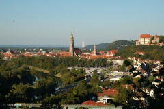 Landshut, Bayern, Altstadt, Neustadt, barokk, Historisk, Middelalder, Markt, Burg Trausnitz, Sør-Tyskland, Tyskland