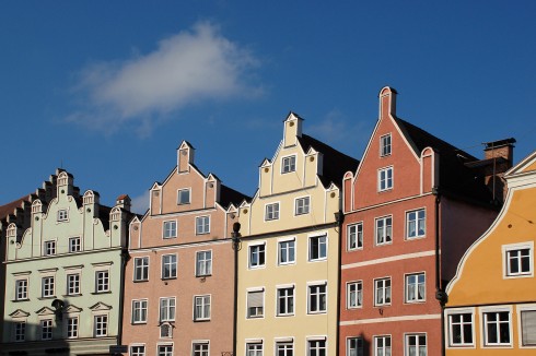 Landshut, Bayern, Altstadt, Neustadt, barokk, Historisk, Middelalder, Markt, Burg Trausnitz, Sør-Tyskland, Tyskland