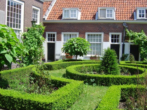 Samuel de Zees hofje, Leiden, Zuid-Holland, Sør-Nederland, Nederland