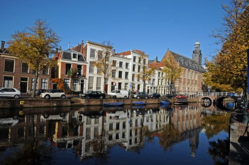 Academiegebow, Rapenburg, Leiden, Zuid-Holland, Sør-Nederland, Nederland