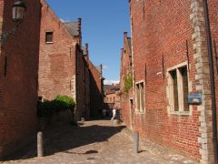 Groot Bégijnhof, Leuven, Flandern, Belgia