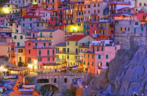 Manarola, Cinque Terre, Liguria, Nord-Italia, Italia