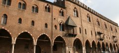 Palazzo del Capitano, Piazza Sordello, Mantova, Lombardia, Nord-Italia, Italia 