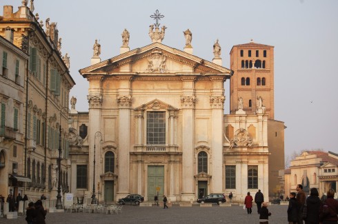 Duomo, Mantova, Lombardia, Nord-Italia, Italia 