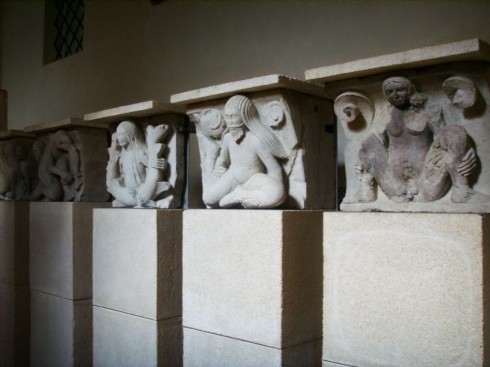 Metopemesteren, Museo del Duomo, Modena, Emilia Romagna, Nord-Italia, Italia