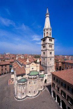 Piazza Duomo, Modena, Emilia Romagna, Nord-Italia, Italia