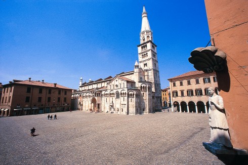 Piazza Grande, Duomo, Modena, Emilia Romagna, Nord-Italia, Italia