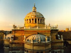 Renessansekirken Madonna delle Steccata, Parma, Emilia Romagna, Nord-Italia, Italia 