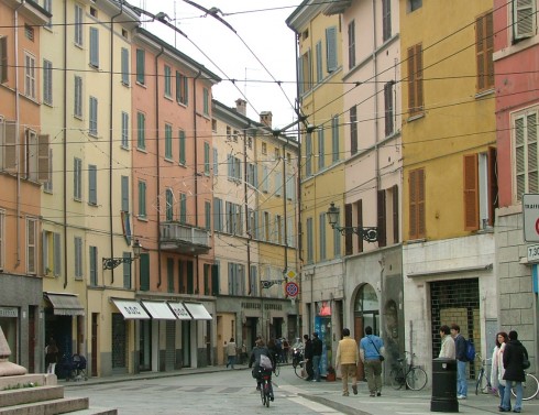 Via Bixio, Parma, Emilia Romagna, Nord-Italia, Italia 