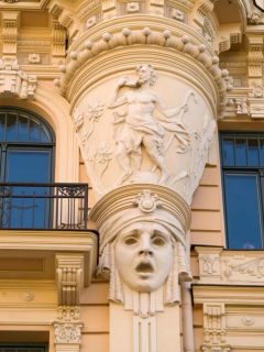 art deco, Riga, gamleby, Unesco Verdensarven, Latvia, Baltikum