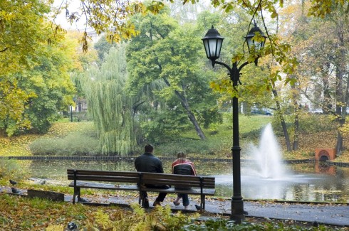 Parker, Riga, gamleby, Unesco Verdensarven, Latvia, Baltikum