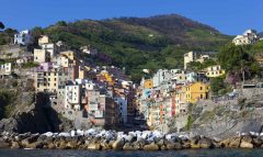 Riomaggiore, Cinque Terre, Liguria, Nord-Italia, Italia