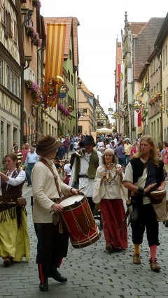 Meistertrunk, Rothenburg ob der Tauber, Bayern, Sør-Tyskland, Tyskland