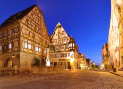 Herrngasse, Rothenburg ob der Tauber, Bayern, Sør-Tyskland, Tyskland