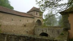 Burg, Rothenburg ob der Tauber, Bayern, Sør-Tyskland, Tyskland