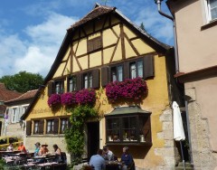 Rothenburg ob der Tauber, Bayern, Sør-Tyskland, Tyskland