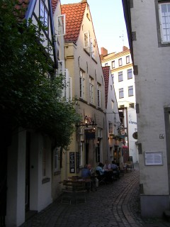 Schnoor-viertel, Bremen, Unesco, Altstadt, Historisk,Middelalder, Marktplatz, Nord-Tyskland, Tyskland