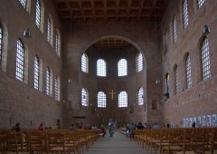 Aula Palatina, Konstantin-basilika, Trier, Vest-Tyskland, Tyskland