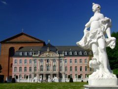 Kurfürstliches Palast, Trier, Vest-Tyskland, Tyskland