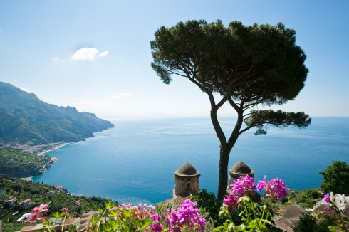 Ravello, Amalfikysten, Sør-Italia, Italia